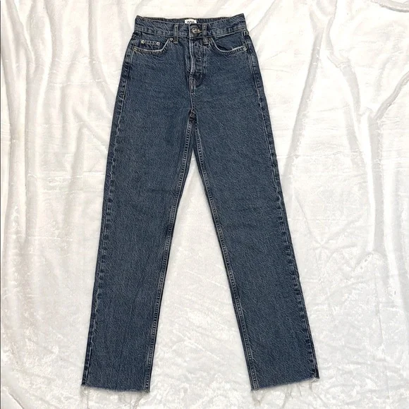 Urban Outfitters BDG Pax High-Rise Straight Leg Jean - 24 - Picture 1 of 5